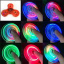 LED Fidget Spinner Mesmerizing Stress Relief Toy With Glow