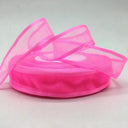 Elegant Red Organza Ribbon for Weddings
