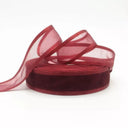 Elegant Red Organza Ribbon for Weddings
