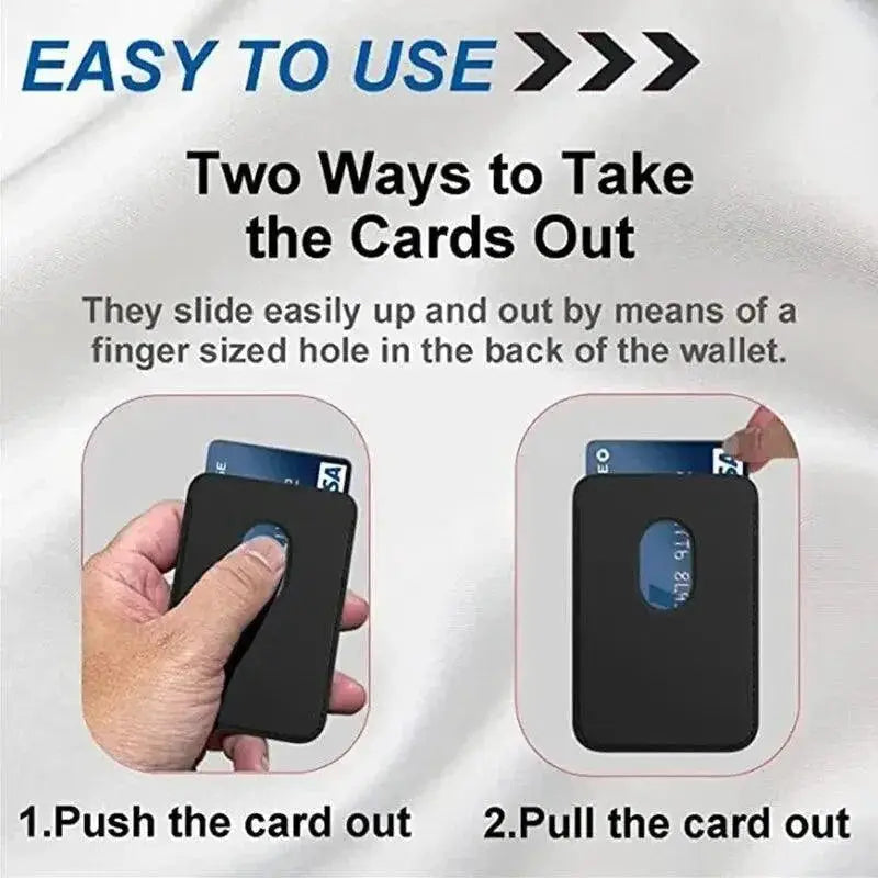 Magnetic Leather Wallet Case For iPhone Pro Max Card Holder