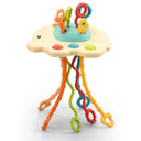 Montessori Pull String Toy Baby Sensory