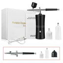 Portable Airbrush Nail Set Create Flawless Nail Art Kit
