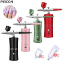 Portable Airbrush Nail Set Create Flawless Nail Art Kit