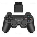 Wireless Controller For PS2 PS1 Gamepad Dual Vibration Shock