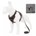 French Bulldog Reflective Mesh Harness With Leash Small