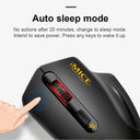 Ergonomic Wireless Mouse for Quiet Work