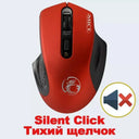 Ergonomic Wireless Mouse for Quiet Work