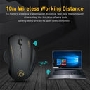 Ergonomic Wireless Optical Mouse For Laptop Stable 2.4Ghz