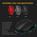 Ergonomic Wireless Optical Mouse For Laptop Stable 2.4Ghz