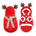 Cozy Plush Pet Jacket Hooded Coat For Small Dog Breeds