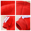 Fleece Dog Jumpsuit For Small Breeds