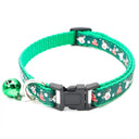 Adjustable Festive Pet Collar With Bell For Dogs And Cats