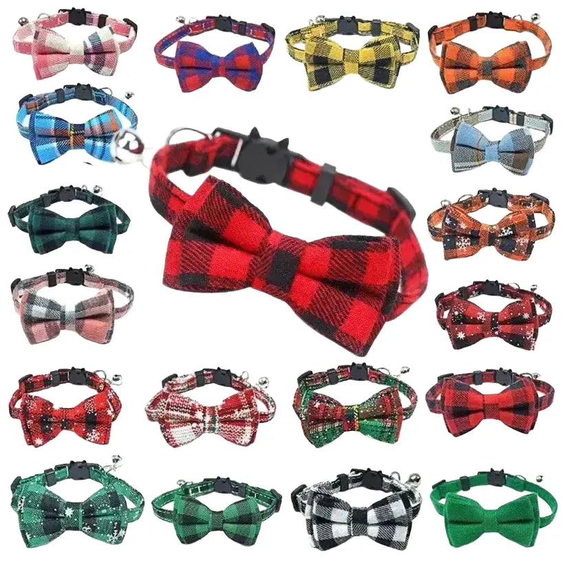 Cat Bow Tie Collar for Safe Pet Fashion — product view 1