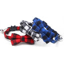 Charming Breakaway Bow Tie Cat Collar With Bell Safety Style