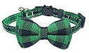 Charming Breakaway Bow Tie Cat Collar With Bell Safety Style