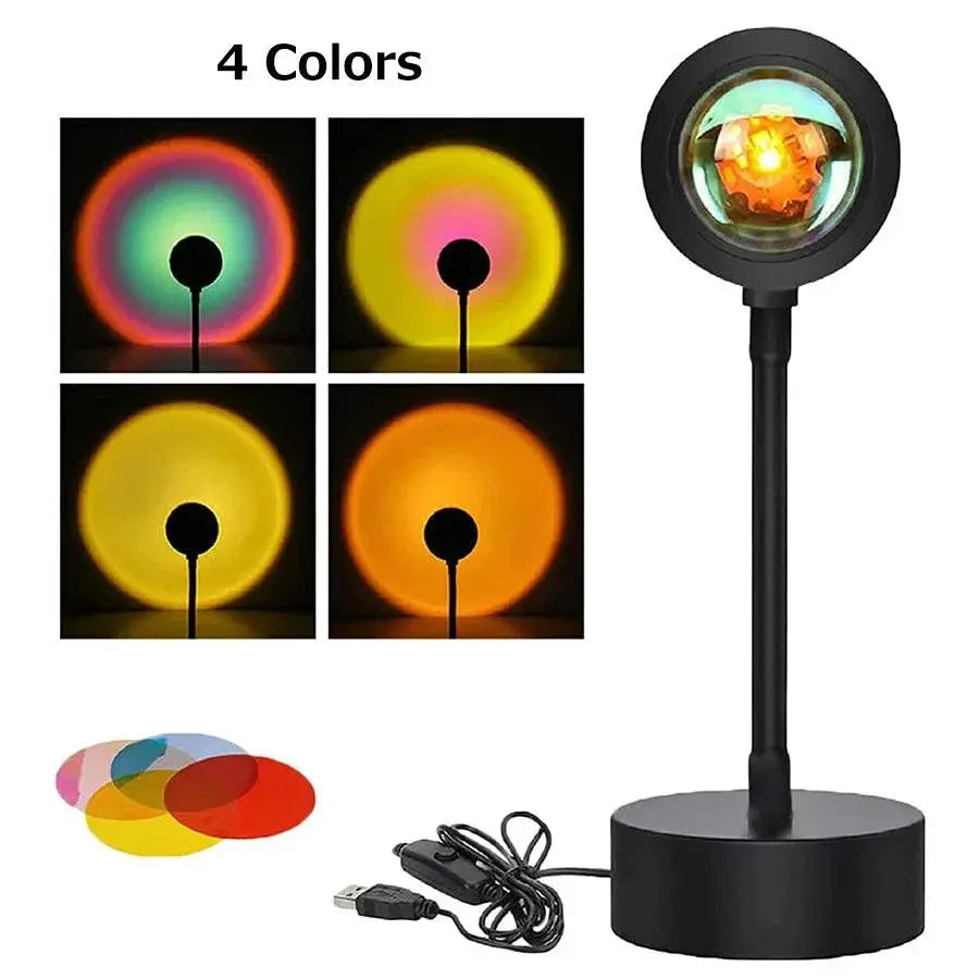 Relaxing Ambient Sunset Lamp for Home — product view