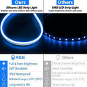 Vibrant RGB LED Strip for Room Ambience