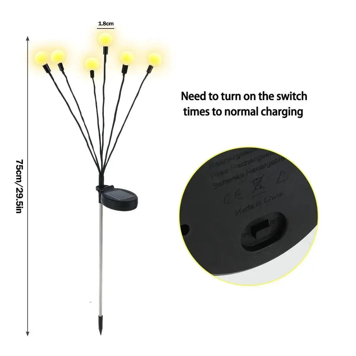 Enchanting Firefly Solar Garden Lights For Illumination