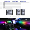 Streamer Car Ambient Lights Customizable RGB LED Symphony