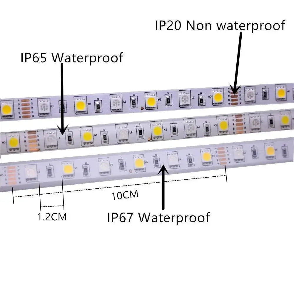 Vibrant RGB LED Strip Light Waterproof For Any Space