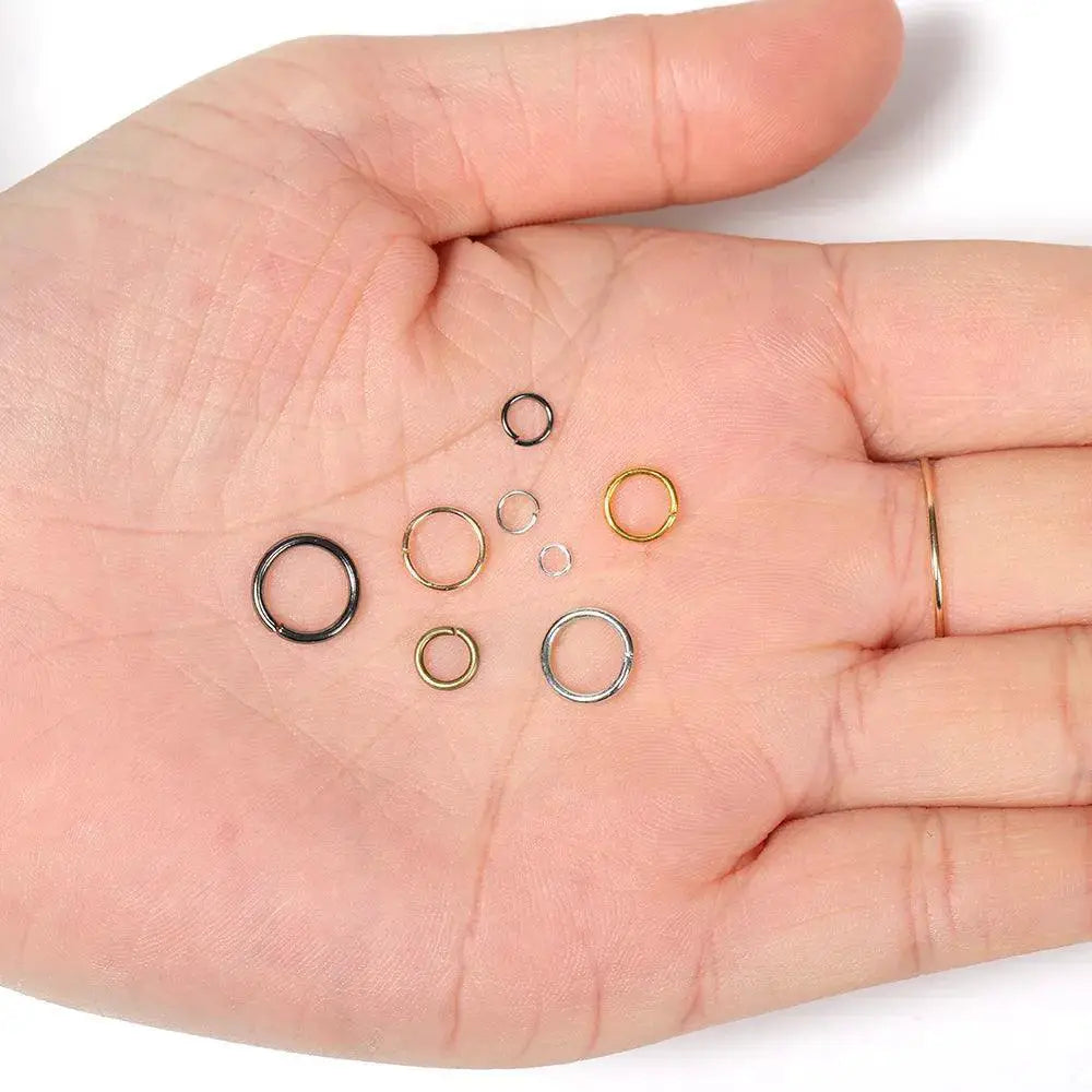 Open Circle Jump Rings Set Vibrant Colors For Jewelry Making