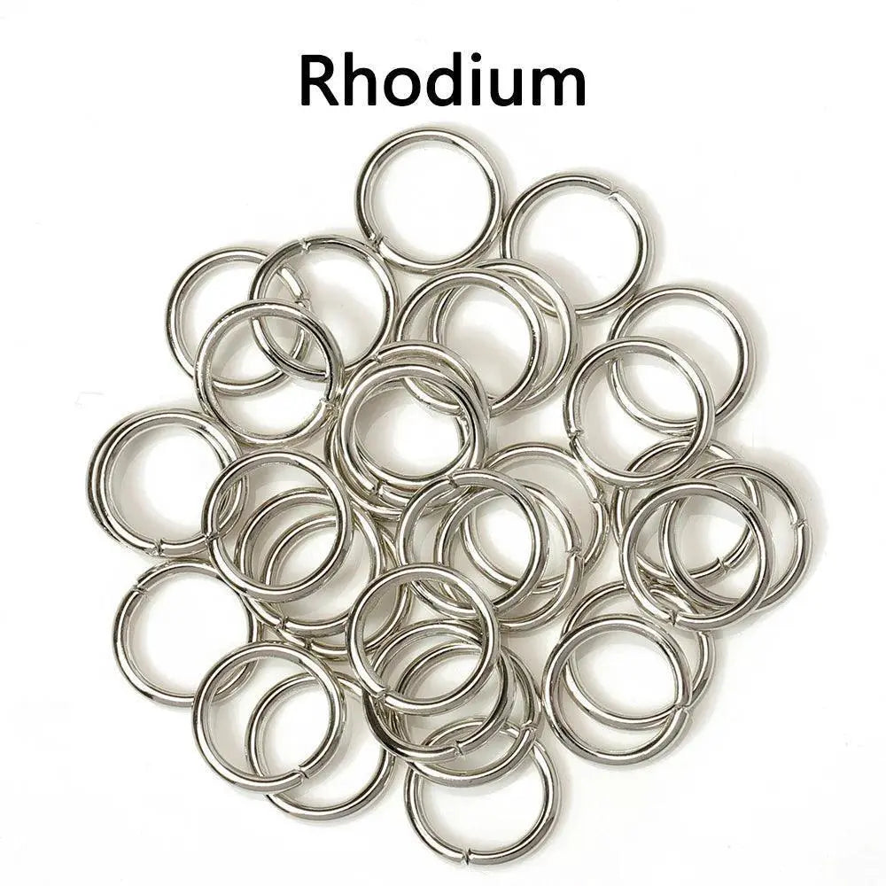 Open Circle Jump Rings Set Vibrant Colors For Jewelry Making