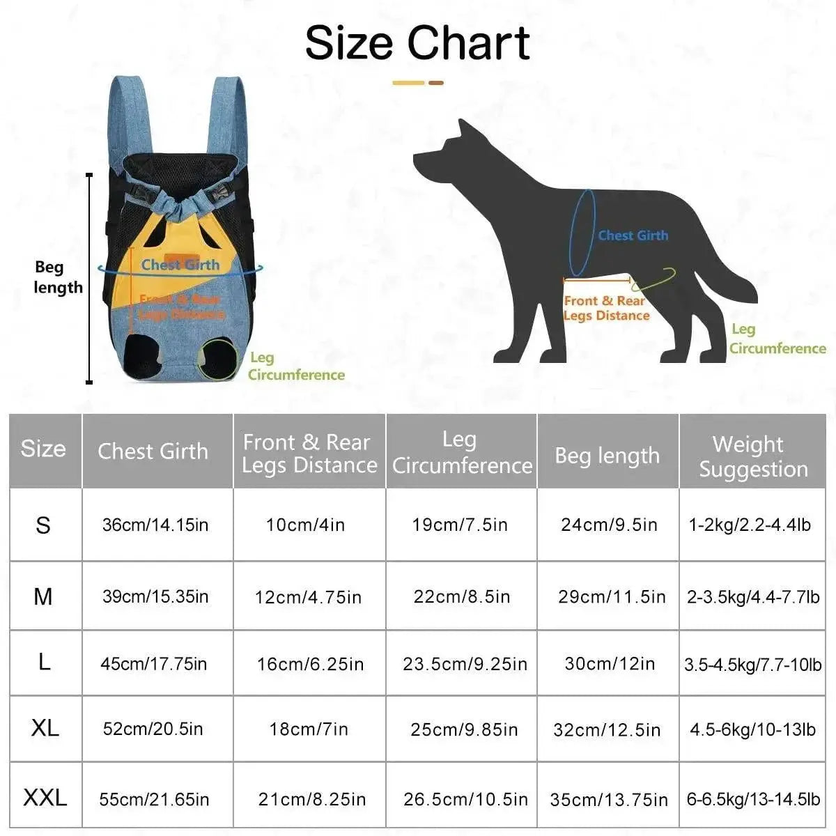 PawVoyage Mesh Dog Carrier Backpack Breathable Travel Bag