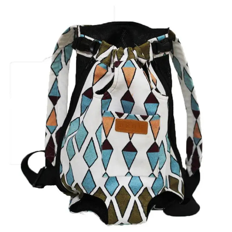 PawVoyage Mesh Dog Carrier Backpack Breathable Travel Bag