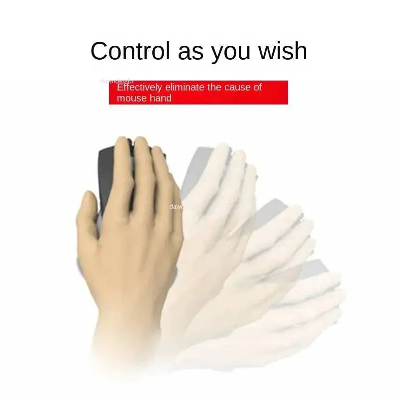 Ergonomic Mouse Pad With Gel Wrist Support For Comfort