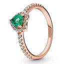 Sterling Silver Heart Ring for Her Love