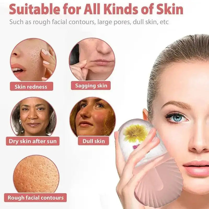 Cool Skin Ice Globes For Radiant Skin Care Beauty Tool