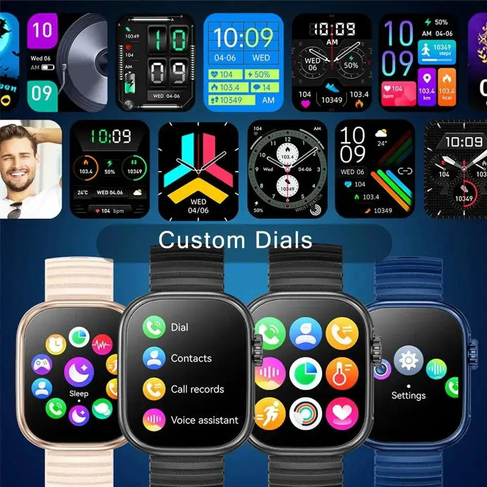 SENBO Fitness And Safety Smartwatch With LED Flashlight