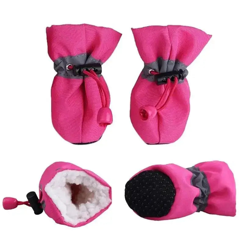 Winter Ready Waterproof Pet Booties For Small Dogs Cats
