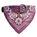 Pet Neckerchief Collar With Cute Print Scarf For Small Pets