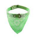 Pet Neckerchief Collar With Cute Print Scarf For Small Pets