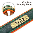Leather Dog Collar With Free Engraving