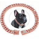 Sparkling Diamond Dog Collar for Pets