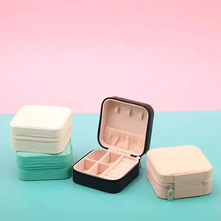 Mini Jewelry Organizer Travel Case for Elegant Storage