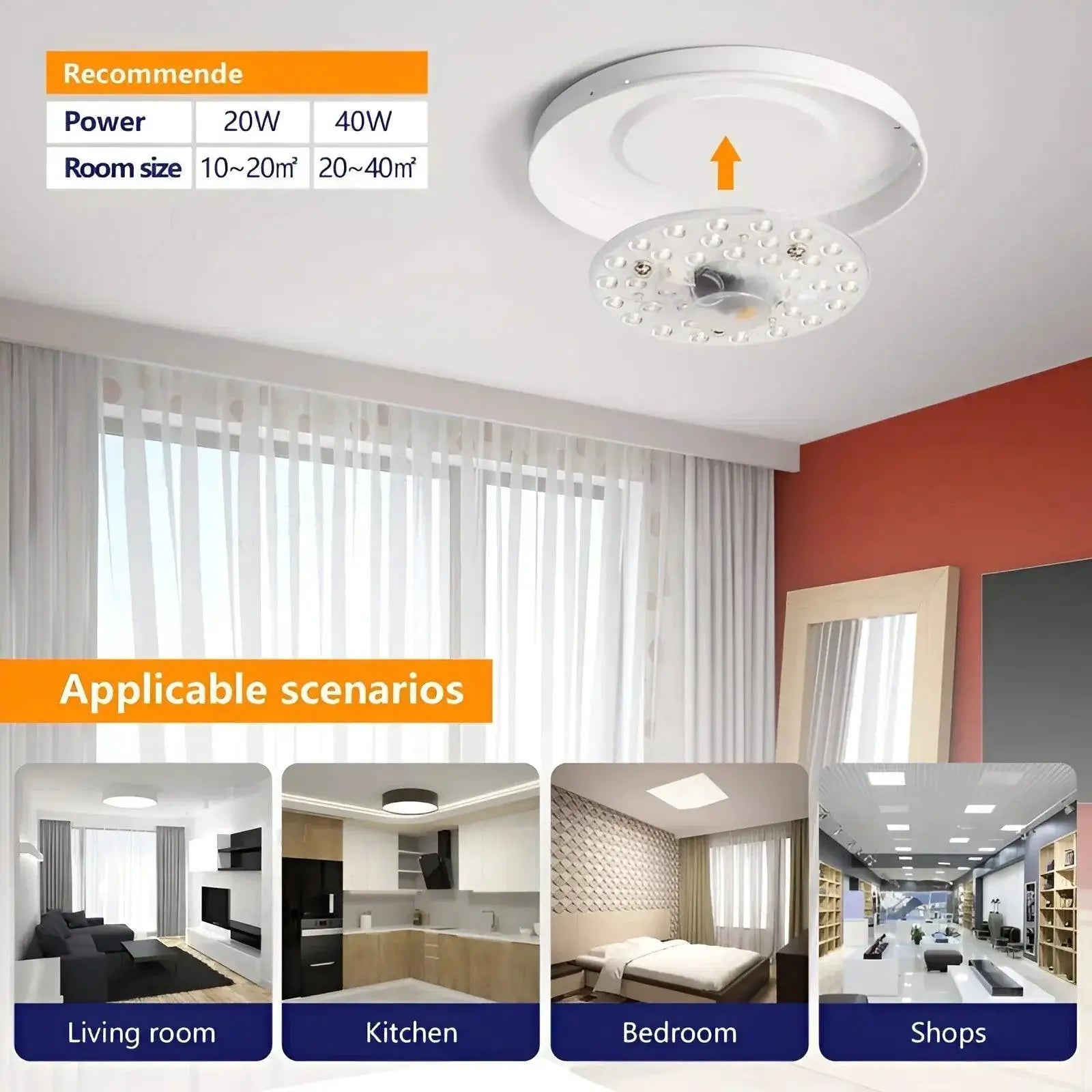 LED Ceiling Panel Light Stylish Efficient Lighting