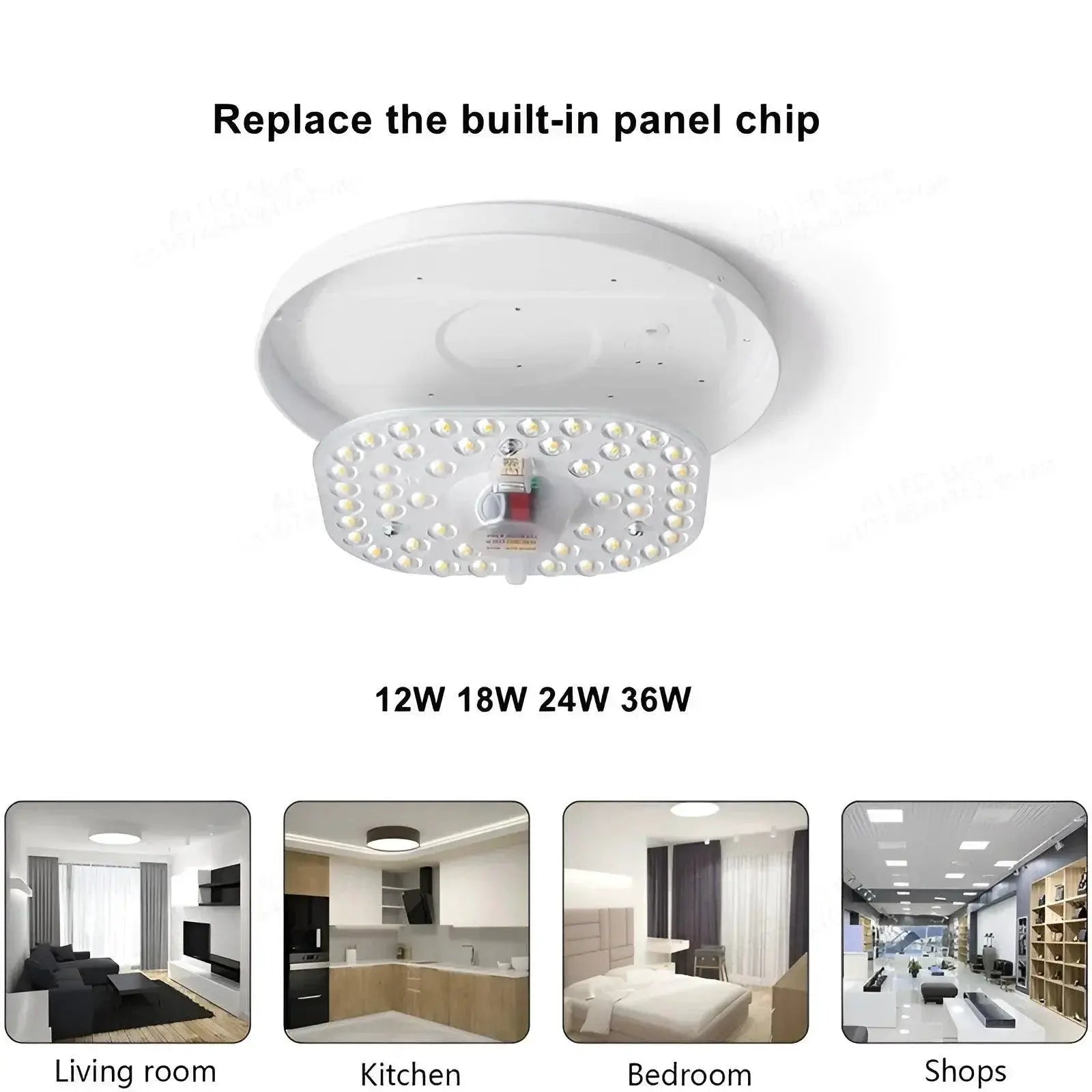 LED Ceiling Light Modern Fixture for Homes and Offices