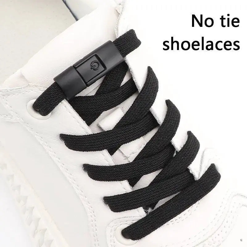 Colorful Press Lock Elastic Shoelaces for Vibrant Styling