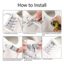 No-Tie Elastic Shoelaces for All Ages