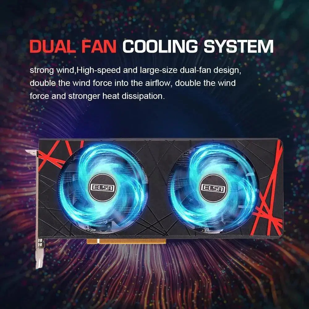 ELSA Radeon RX Enhanced Graphics Performance GPU Power