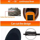 Heated Insoles for Outdoor Use Cozy Feet