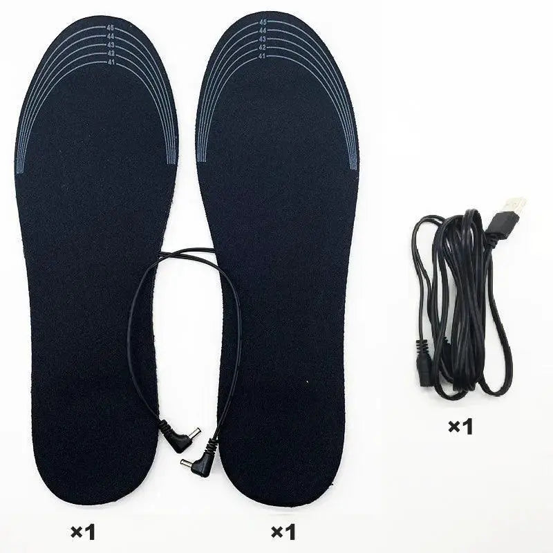 Heated Insoles Electric Foot Warmers For Outdoor Use