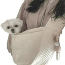 Breathable Canvas Pet Carrier for Travel