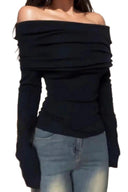 Cozy Off Shoulder Sweater for Women