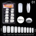 False Nail Extension Kit With Gel Tips For Professionals