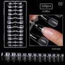 False Nail Extension Kit With Gel Tips For Professionals