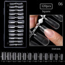 False Nail Extension Kit With Gel Tips For Professionals